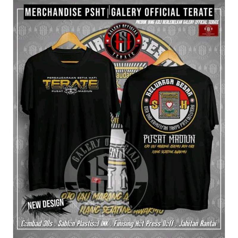 KAOS DISTRO PSHT KAOS DISTRO KELUARGA BESAR SETIA HATI TERATE  KAOS DISTRO SH TERATE MURAH KAOS NEW