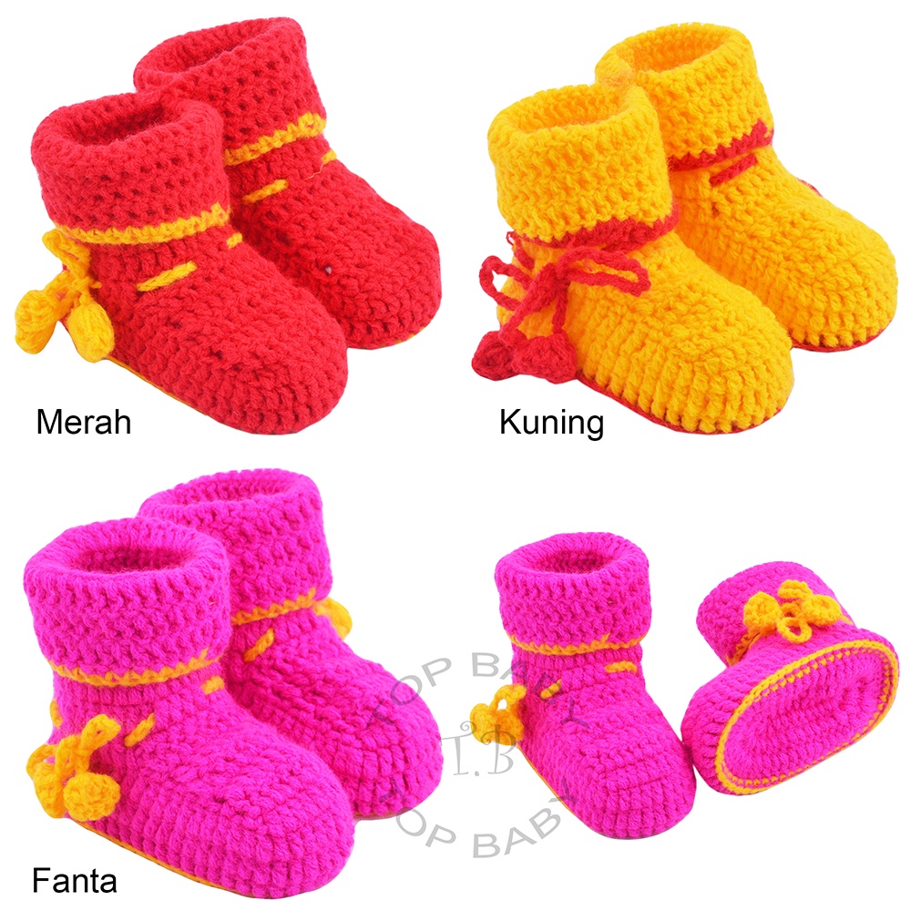 Kaos Kaki / Sepatu Rajut Bayi Pita - 4724