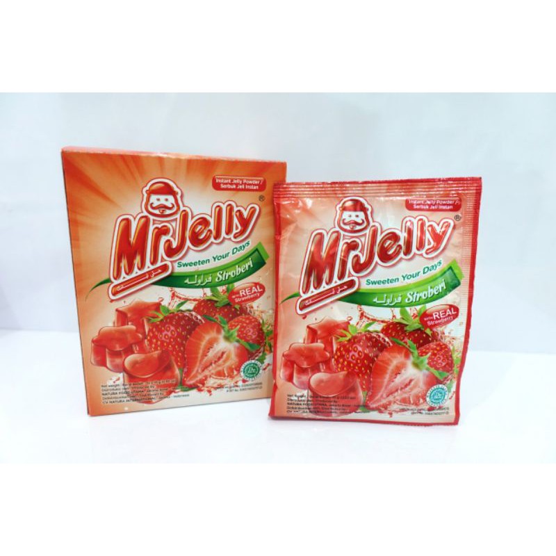 

Mr Jelly Strawberry 15g