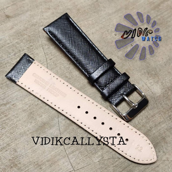 Strap Tali Jam Tangan 22mm Tali jam kulit bagus Motif Rajut 22 mm