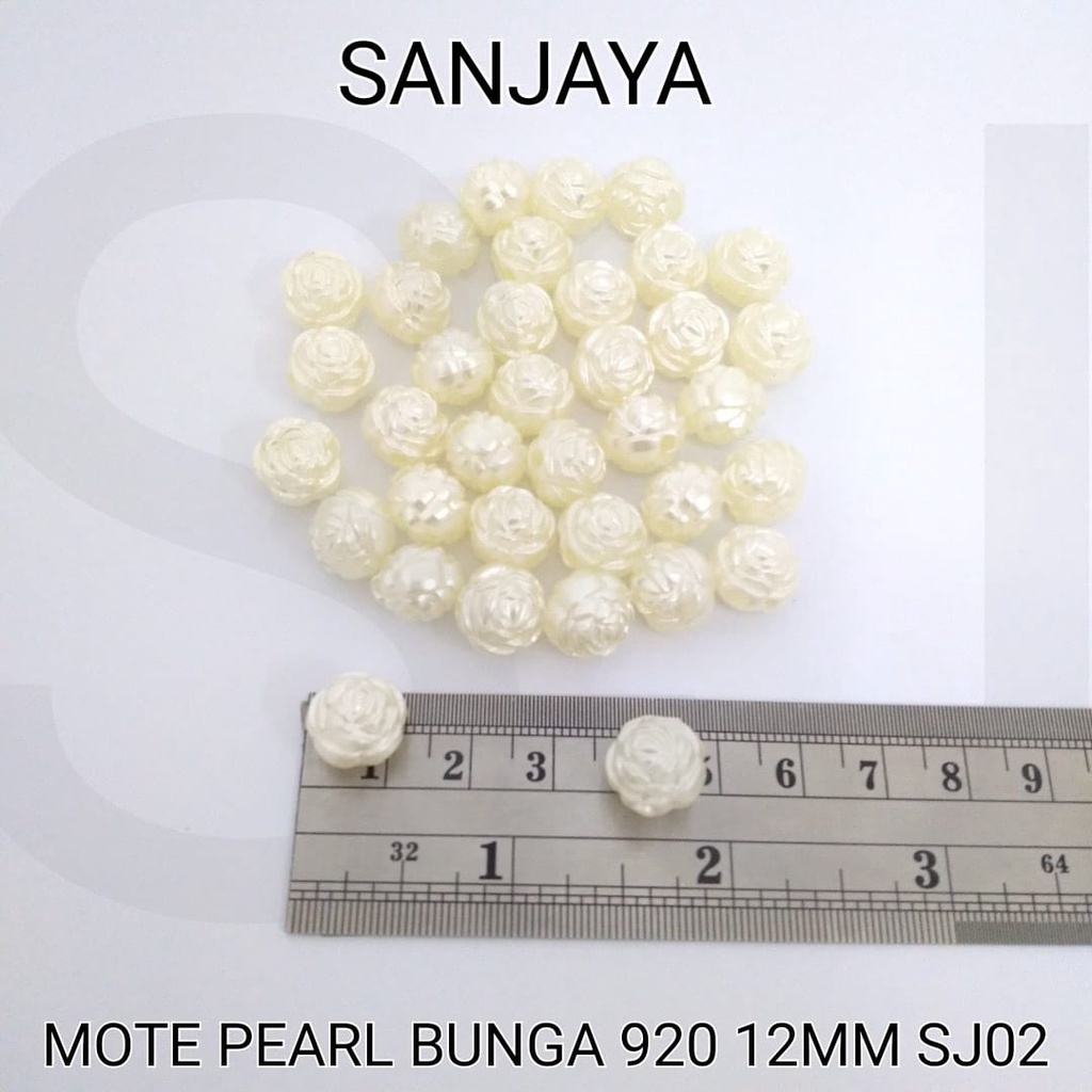 MOTE PEARL / MANIK BUNGA AKRILIK / MANIK PEARL BUNGA / MOTE PEARL BUNGA 920 SJ02