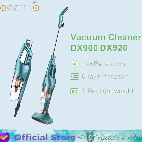 Hanya Disini] Deerma Dx900 Dx920 Vacuum Cleaner 2In1 Handheld Alat Penyedot Debu - Dx920 Green