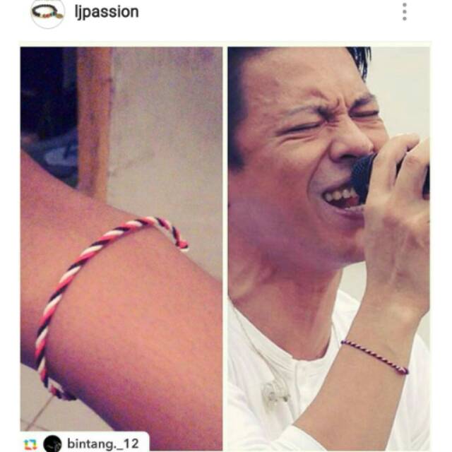 LJpassion Gelang Tridatu Ariel Noah