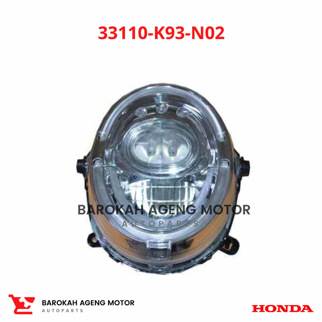 33110-K93-N02 Reflektor Lampu Depan SCOOPY Fi K93 Ori