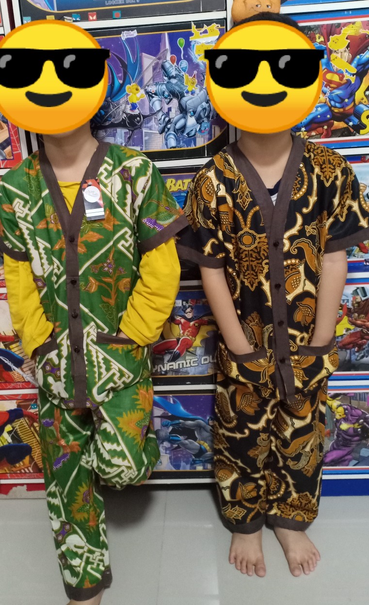 Piyama Batik Anak Cp Couple Baju Anak