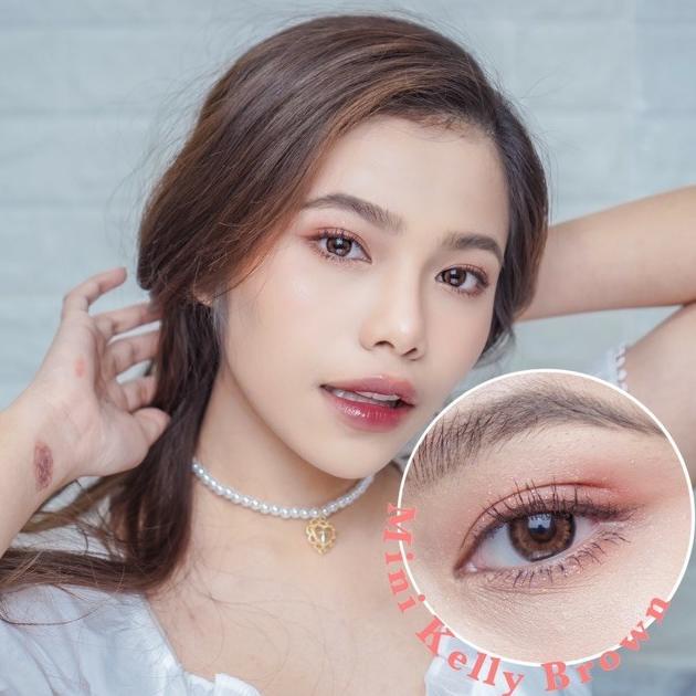 Softlens Misschix MINI KELLY Brown Normal hingga Minus -5.00