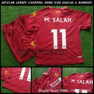 Jersey Baju  Bola  Kit Setelan Livpool The Kop Reds liverpol 