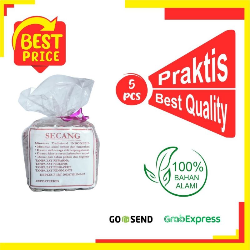 

MINUMAN INSTANT TRADISIONAL SECANG ASIA ISI 5 PCS KHAS JOGJAKARTA 100% HALAL