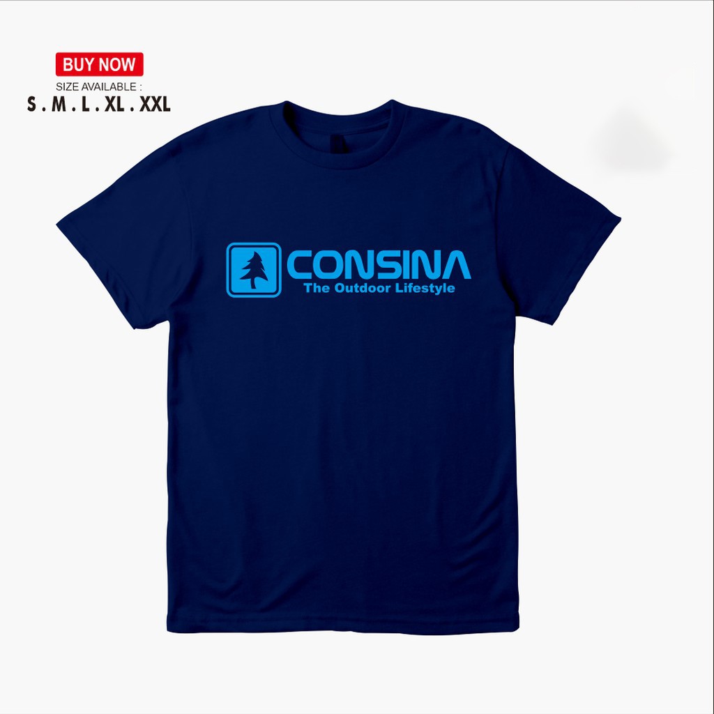 Kaos Outdoor Hiking Consina Basic Logo