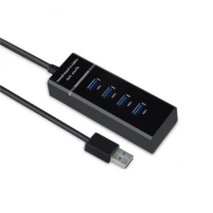 Usb3.0 hub 4 port slim 30cm cable 5Gbps for pc laptop 303 - Terminal Usb 3.0 A 4 slot 0.3m kabel