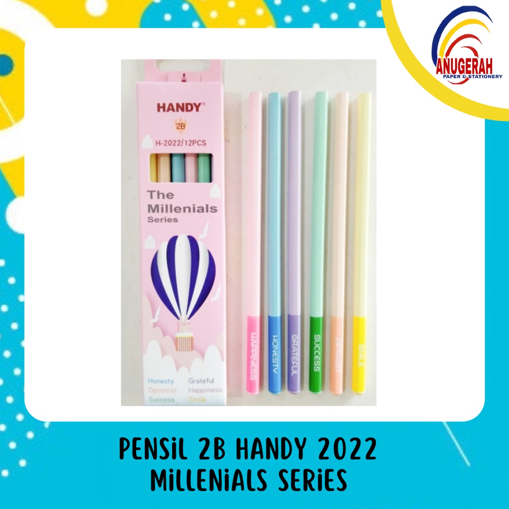 

PENSIL 2B HANDY 2022 MILLENIALS SERIES (LSN)