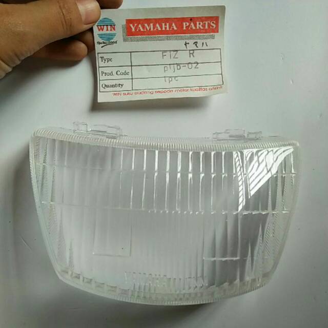 mika lampu depan  FIZ R / FIZR merk WIN / kaca motor YAMAHA