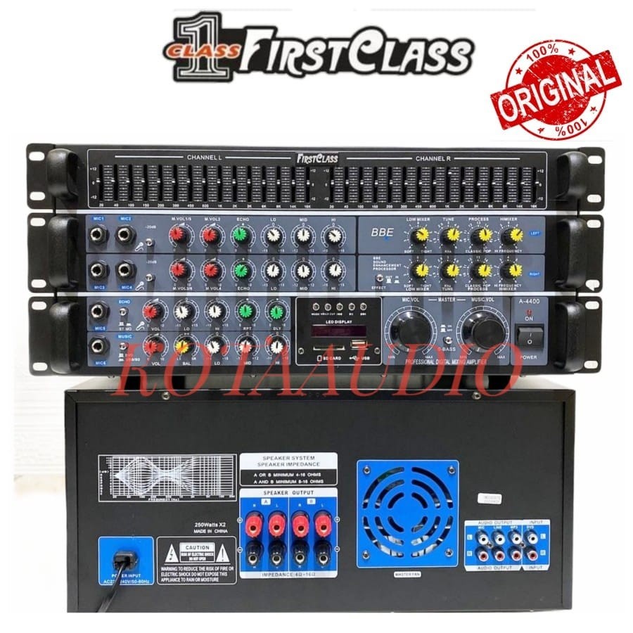 TERMURAH POWER AMPLIFIER FIRSTCLASS FC A4400 / FCA4400 / FCA 4400