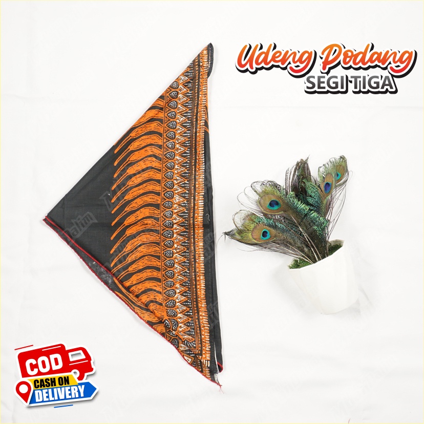 UDENG PODANG / UDENG WAROK / IKET KEPALA / IKET KEPALA WAROK REOG PONOROGO SEGITIGA