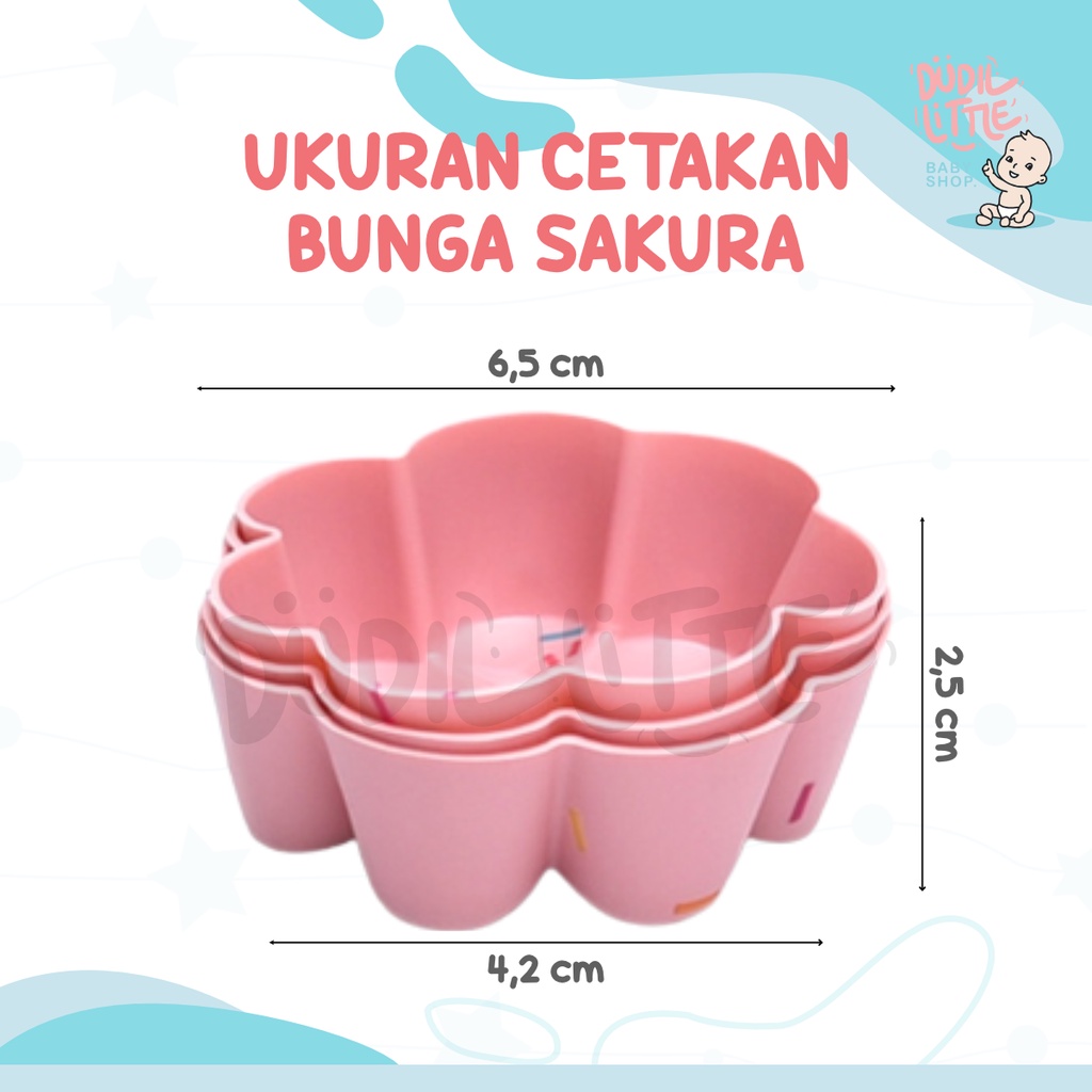 Cetakan Cupcake muffin bento silikon anti lengket flexibel dan Quick release ringan 100% Garansi