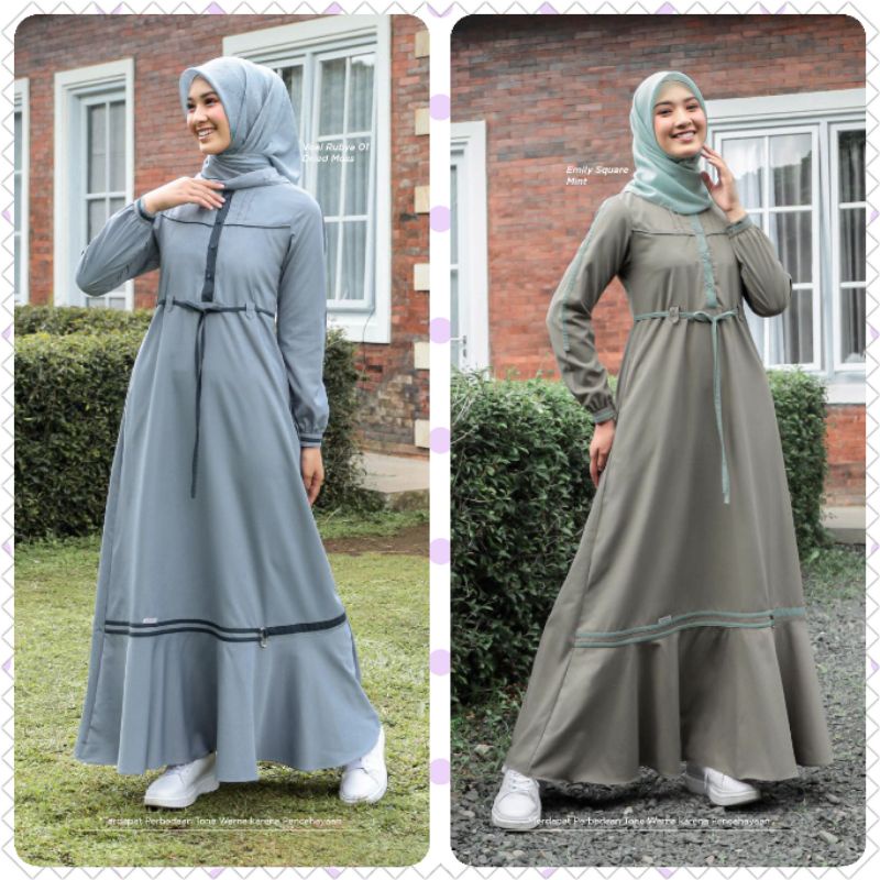 GAMIS ETHICA AYUMI 333 DUATY BLUE DAN SIMPLY TAUPE