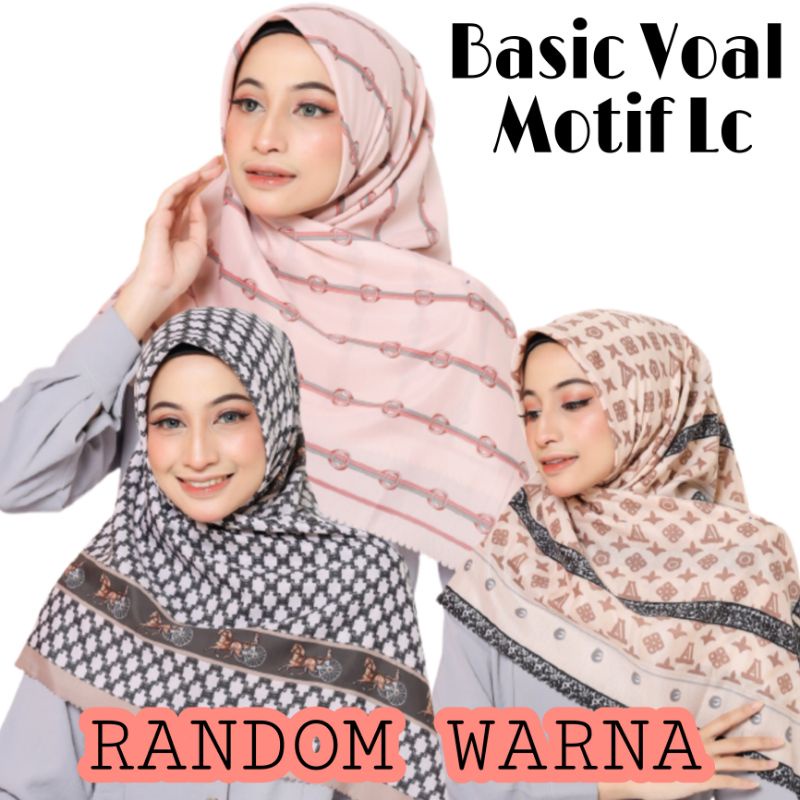 SEGIEMPAT UMAMA BASIC VOAL MOTIF LC (TIDAK BISA PILIH WARNA)