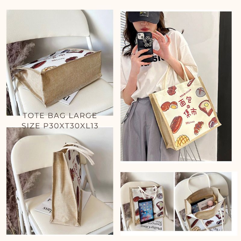 TAS TOTE BAG  1 RESLETING  GONI