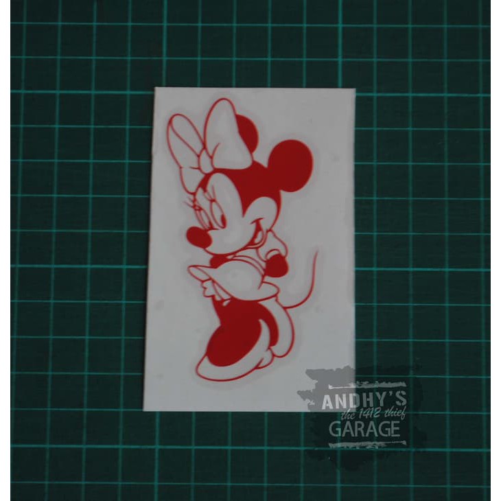 

Sticker / Stiker Minnie Mouse 3