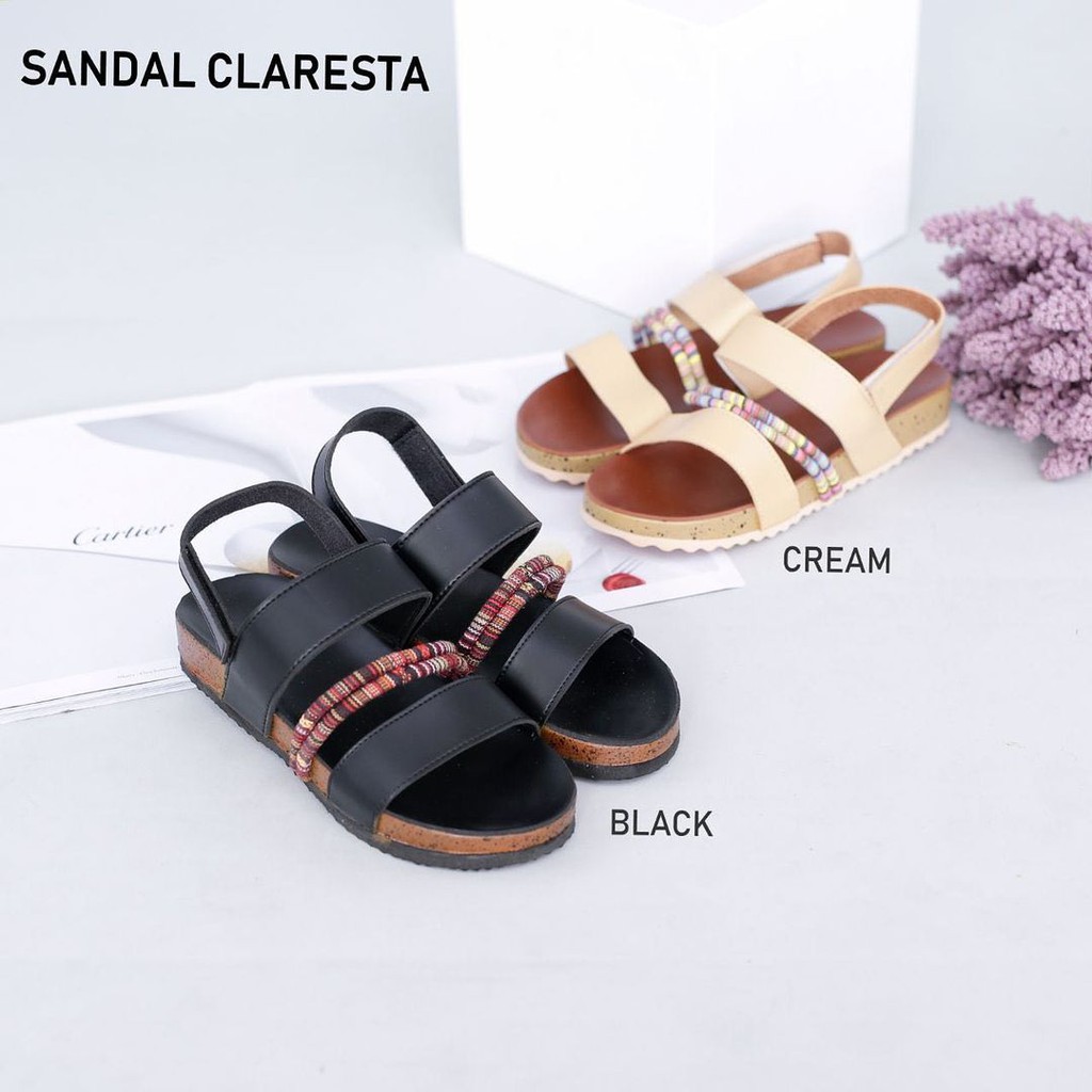 bondshop02 - Sandal Tali Wanita Slingback Trendy-2