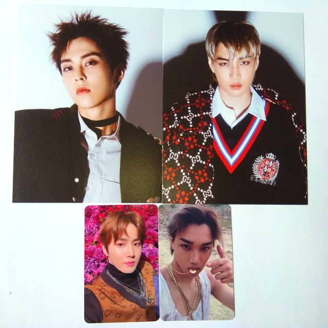 (Sale)EXO - Don't Mess Up My Tempo ( PC suho & Postcard)