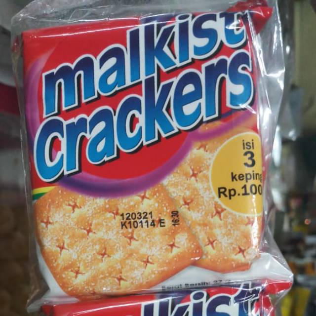 

Biskuit Kraker Malkist - Khong Guan Malkist Crackers - Khongguan Malkist Renceng Biskuit (10x27gr)