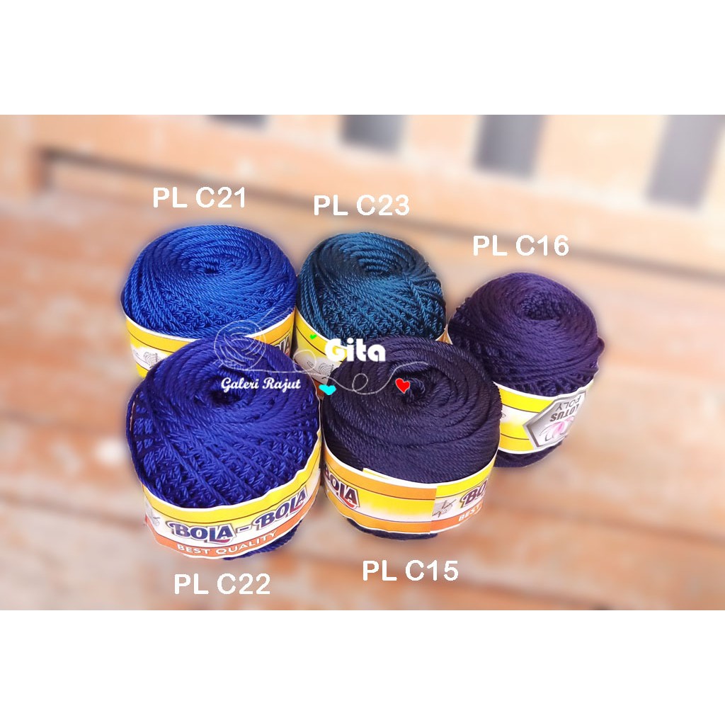 Benang Rajut Polyester/Poly Bola-bola/Poly Lotus