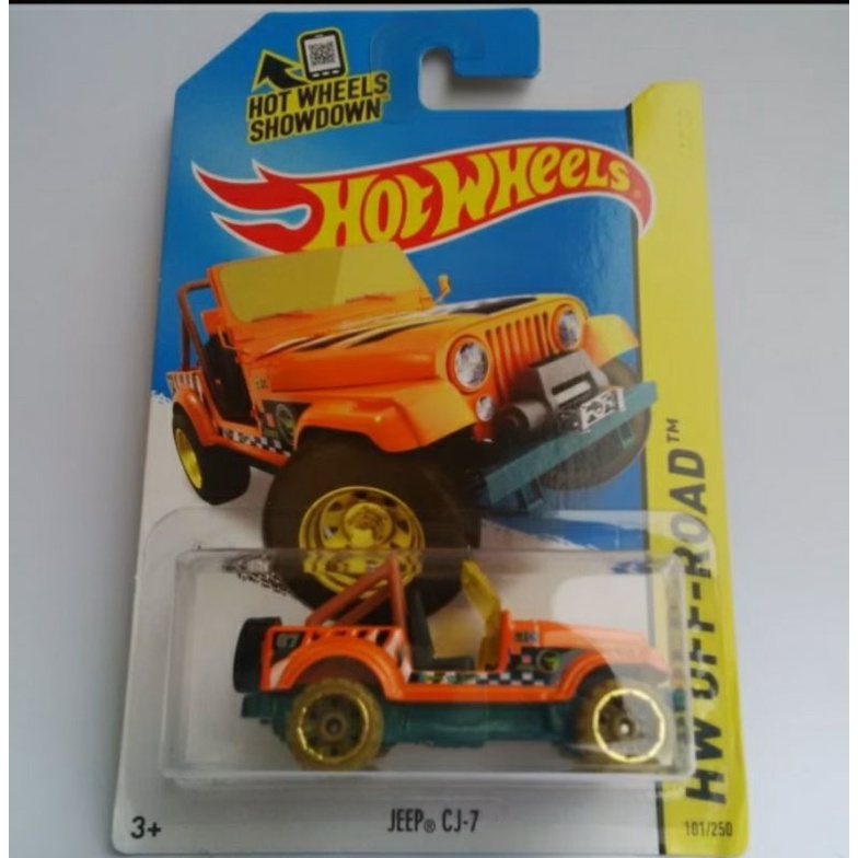 HOT WHEELS Jeep CJ-7 07+Bubble Wrap Packing