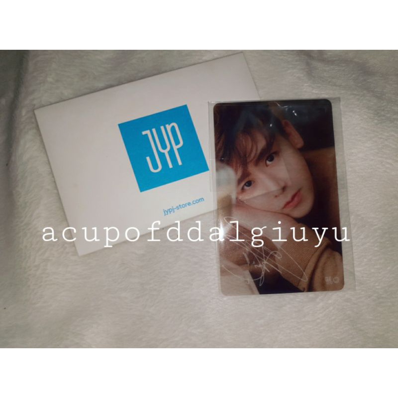 2PM Nichkhun "JYP Japan pop up store" special transparent photocard