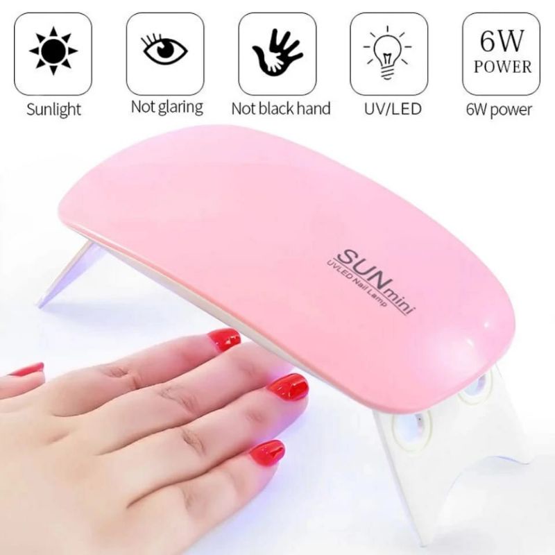 Pengering Kutek Mini G Manicure Pedicure UV LED Nail Dryer SUNmini