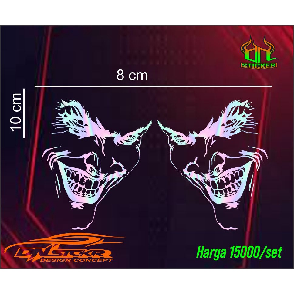 stiker joker keren cutting sticker stiker stiker joker stiker joker motor scoopy stiker joker untuk 