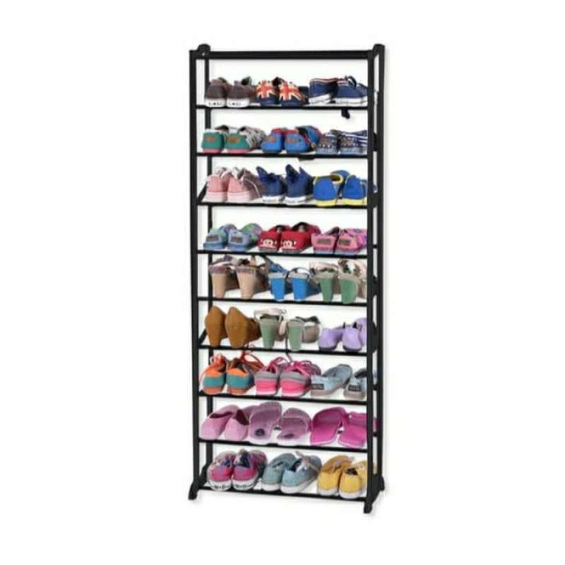 Rak sepatu tingkat/ Amazing shoes Rack kokoh dan serbaguna/ Rak hijab susun/Rak Jilbab Kerudung Selendang