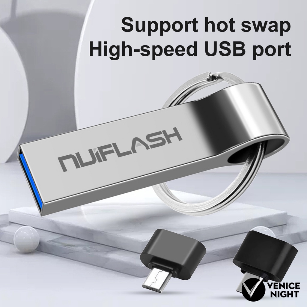 (SF) Flashdisk USB Mini 512GB / 1TB / 2TB Anti Air Kecepatan Tinggi Untuk Nuiflash