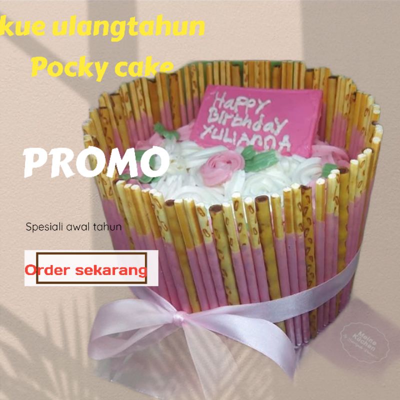 

CAKE POCKY KUE ULANG TAHUN