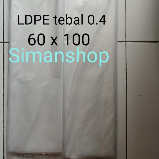 

♝ Plastik PE bening tebal 0.4 MURAH - 60 x 100 ➴