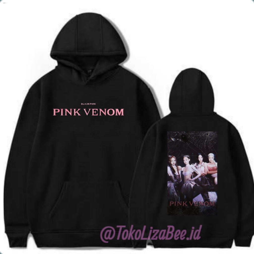 Hoodie kpop blackpink pink venom (M-3XL) oversize korean style album terbaru lisa jennie rose jisoo hodie blackpink oversize original premium anak dewasa jaket kpop korean blackpink pink venom bahan fleece tebal murah sweater kpop blackpink pink venom XXL