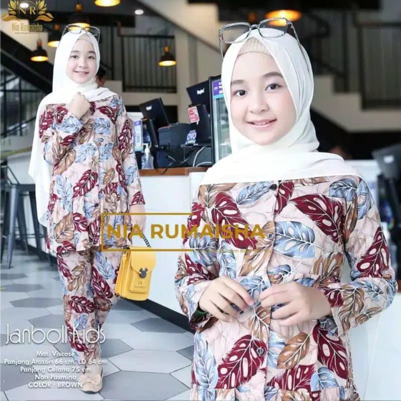 Setelan Hyget Janda Bolong Anak Umur 4 sampai 10 tahun//Setcel anak janda bolong//Setelan janbol