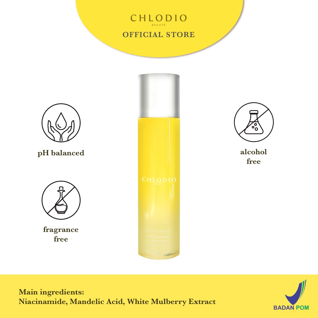 CHLODIO Murier Blanc+ Brightening Toner [150ml]