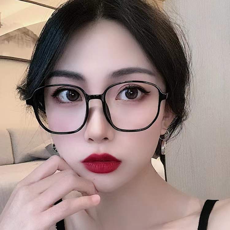 [Bayar Di Tempat] Kacamata Square Frame Wanita Korean Style Fashion Aksesoris Eyeglasses Import