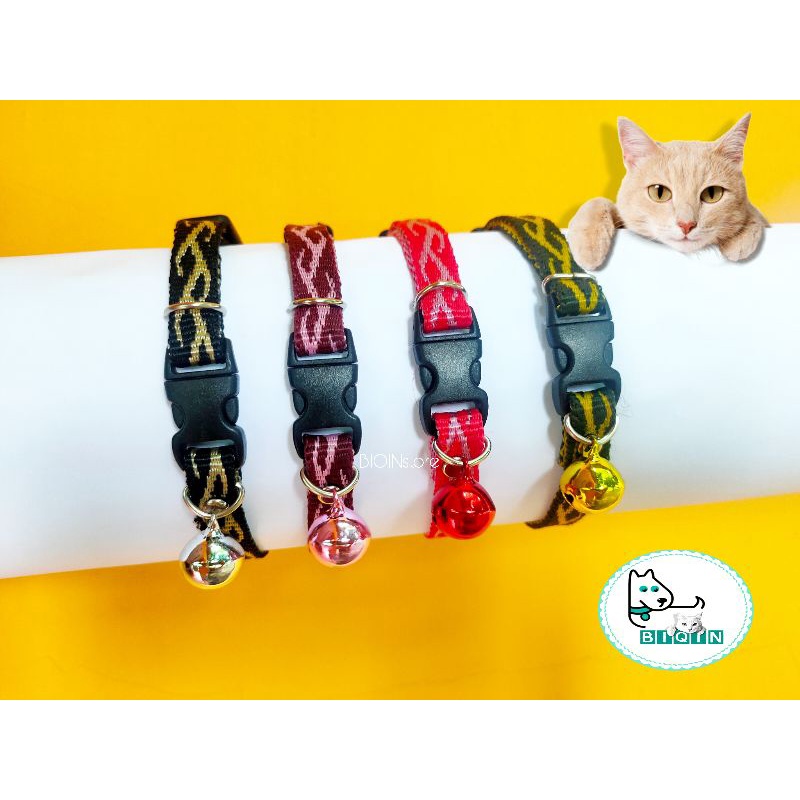 Kalung Kucing Motif Akar 14mm