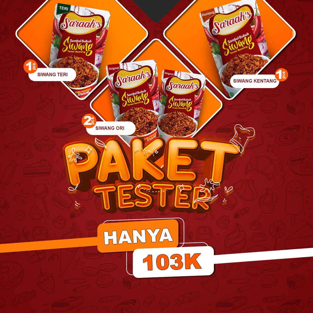 

Sambel Terasi Bawang - Siwang Saraah's [PAKET TESTER]
