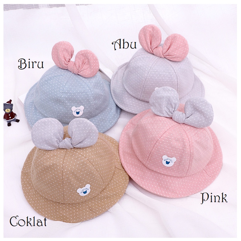 Topi Anak / Topi Kupluk Anak / Topi Bayi Motif Cantik