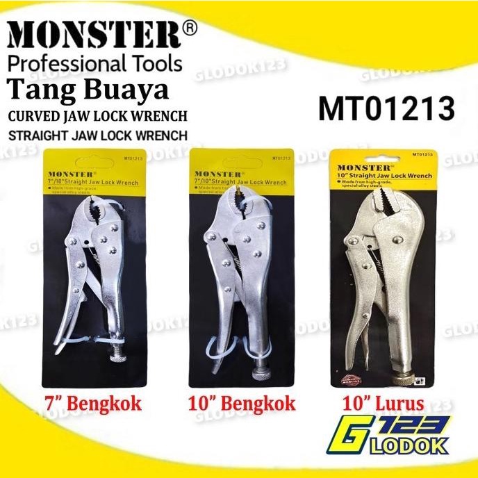 Jual Tang Buaya Bengkok Lurus Jepit Kapiler Klem Vice Grip Locking Plier Shopee Indonesia