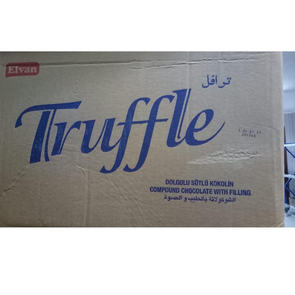 

(PS34880) Cokelat Elvan TRUFFLE / Coklat Arab Turki Turkey untuk Cemilan / Oleh Oleh Haji dan Umroh