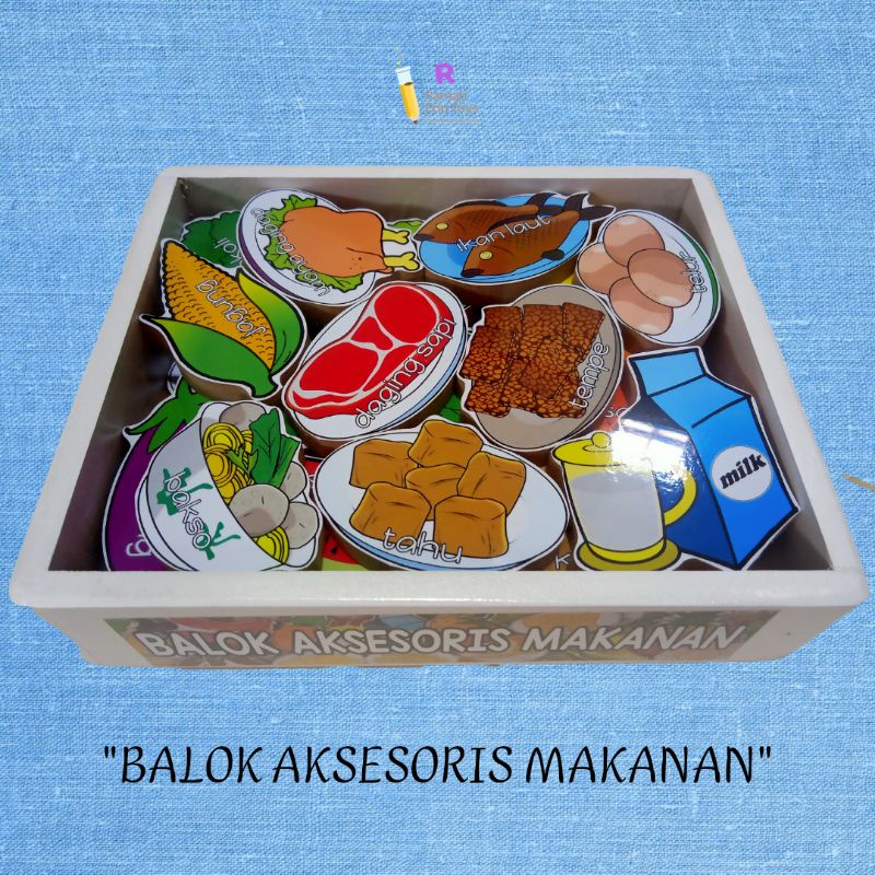 BALOK AKSESORIS MAKANAN BOX KECIL
