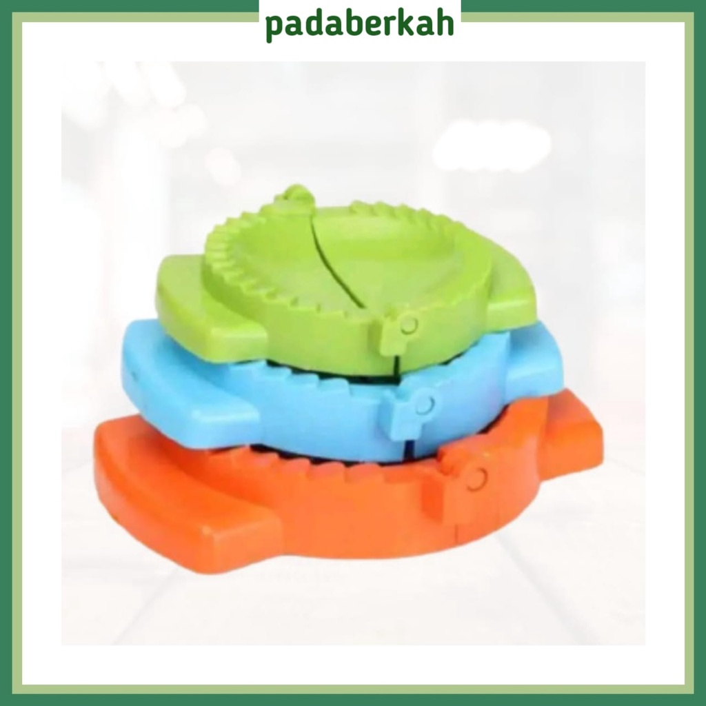 Cetakan Pastel/ Cetakan Dumpling Plastik 1 Set 3pcs Kecil Sedang Besar