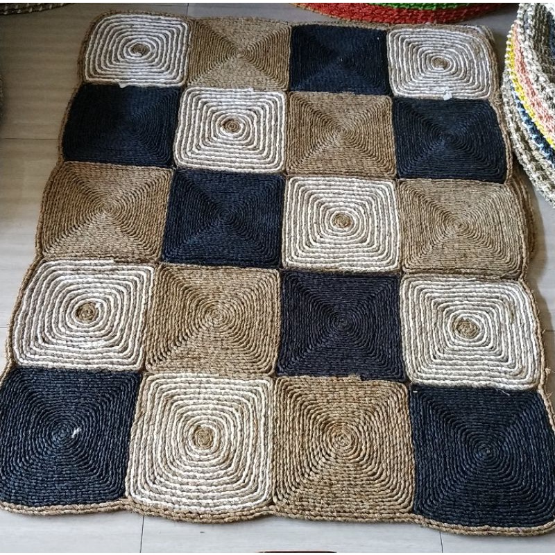 karpet kotak catur / karpet catur / karpet mendong / karpet lantai
