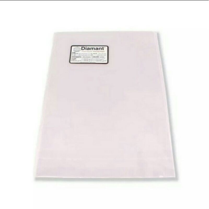 

Kertas Kalkir A3 80/ 85 gsm Tracing Paper Diamant