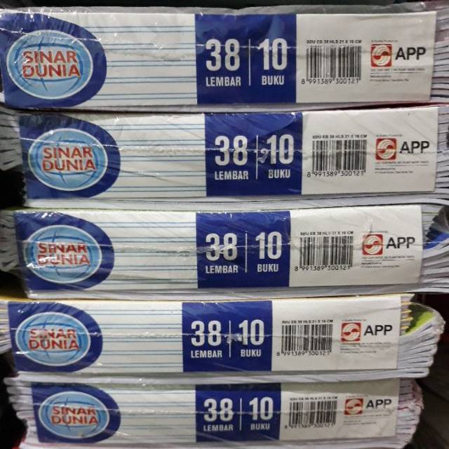

Buku SIDU/VISION HALUS isi 38 lembar