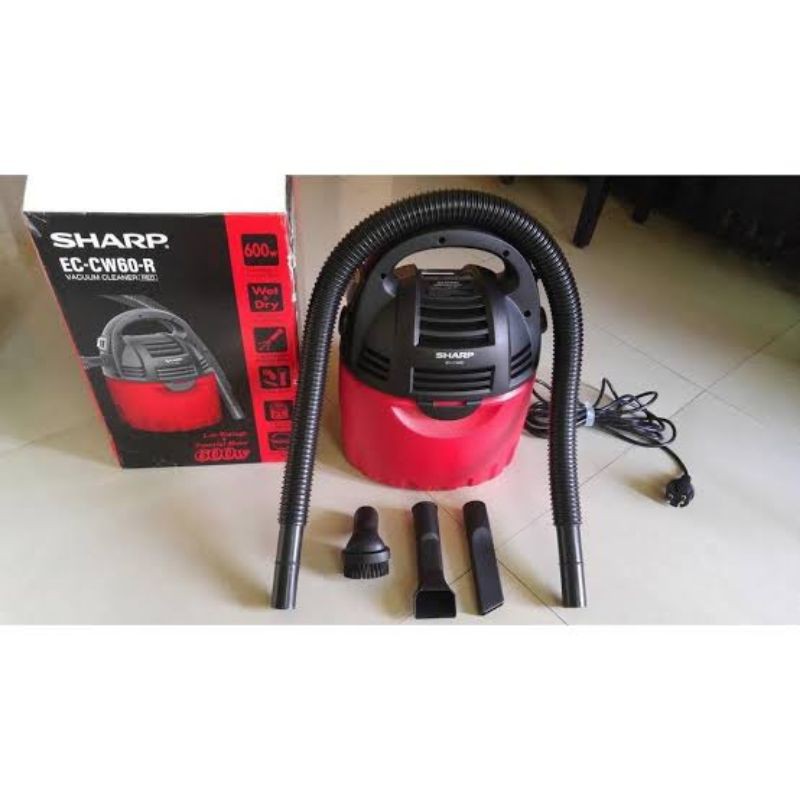 Vacuum Cleaner Sharp EC-CW60 (Wet and Dry)